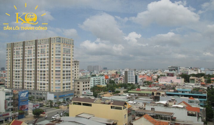 Hình chụp view nhìn từ Athena building