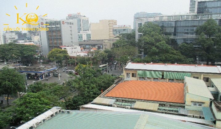 Hình chụp view từ tòa nhà IDC building