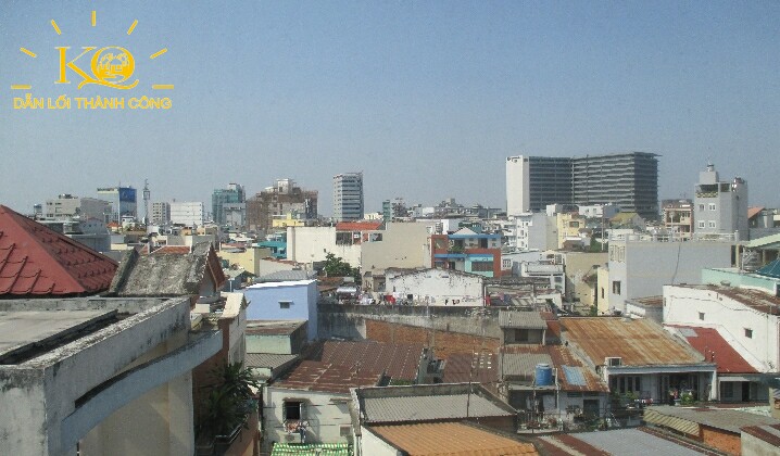 Hình chụp view từ tòa nhà Thái Bình building