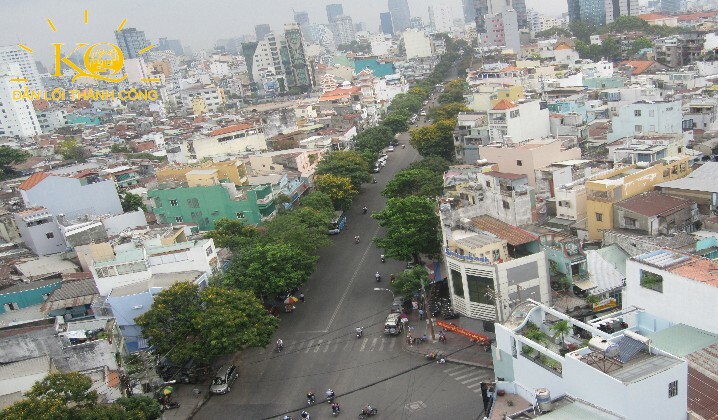Hình chụp view từ Thanh Dung building